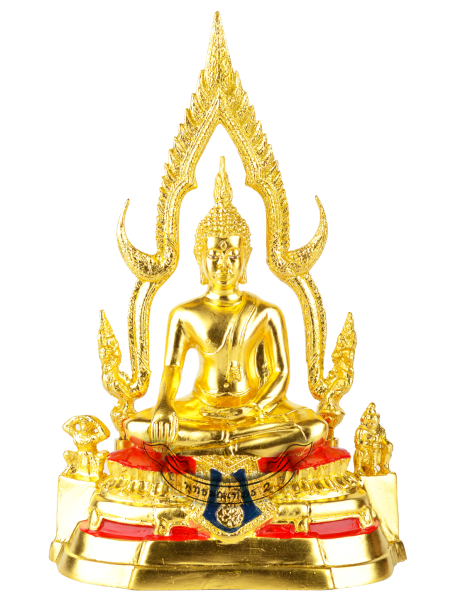 พระพุทธชินราช ขนาดหน้าตัก 5 นิ้ว ทองเหลืองปิดทองแท้ 100%