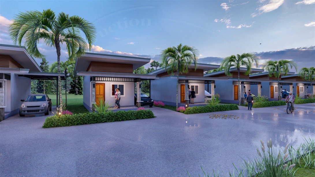 แบบบ้านรีสอร์ทห้องเช่าโฮมสเตย์ BluePrint-0023