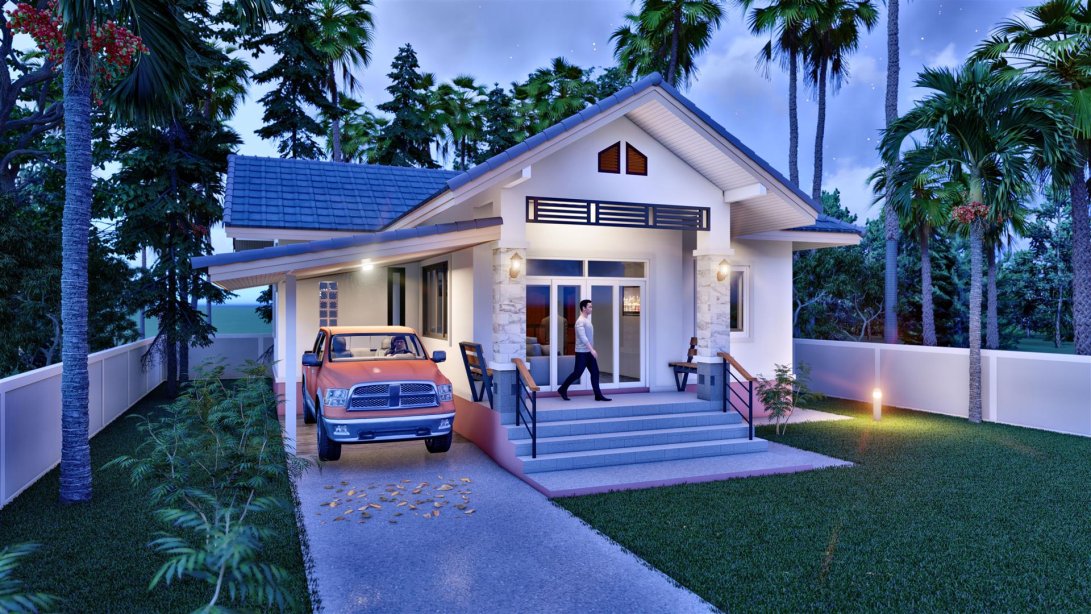 แบบบ้านเกษตรเราชนะ 3ห้องนอน 2ห้องน้ำ BluePrint-0013