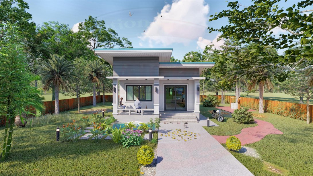 หน้าบ้านโมเดิร์น