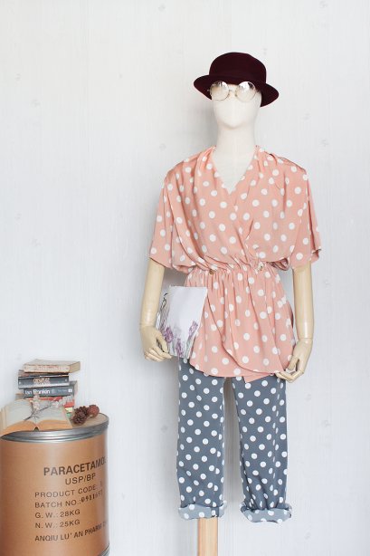 street fashion vintage mix and match