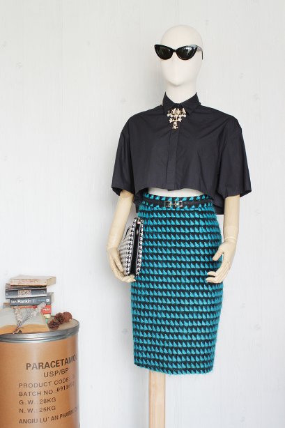 street fashion vintage mix and match