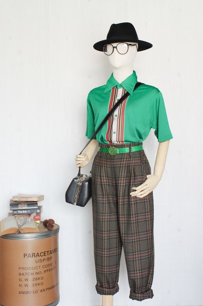 street fashion vintage mix and match