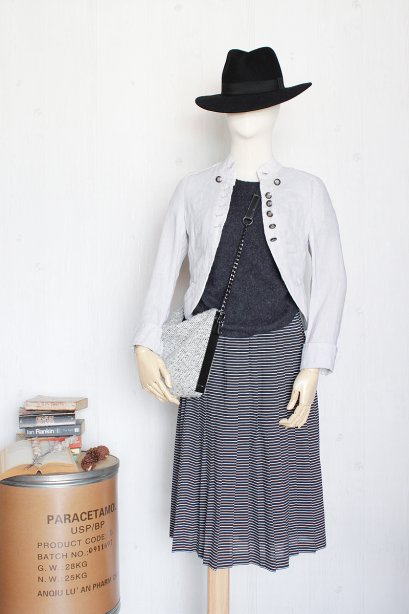 street fashion vintage mix and match