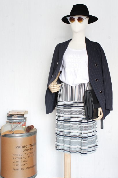 street fashion vintage mix and match