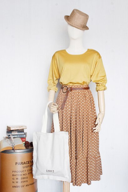 street fashion vintage mix and match