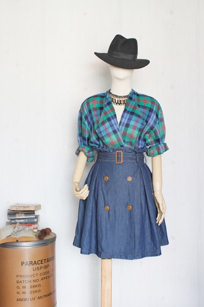 street fashion vintage mix and match