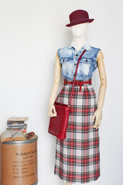 street fashion vintage mix and match