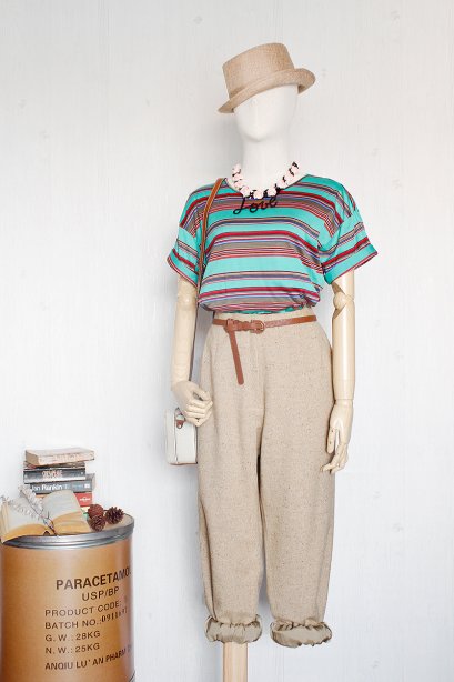 street fashion vintage mix and match