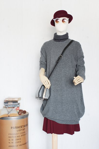 street fashion vintage mix and match