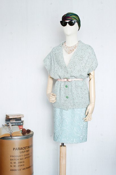 street fashion vintage mix and match