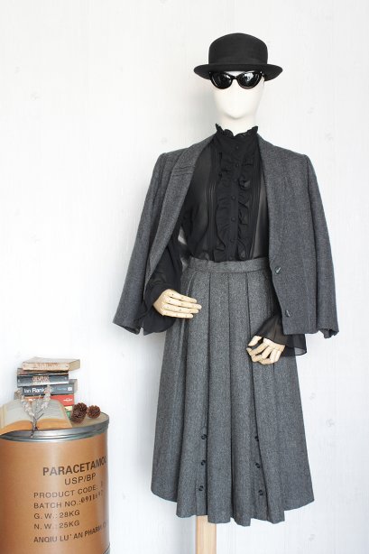 street fashion vintage mix and match