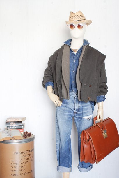 street fashion vintage mix and match