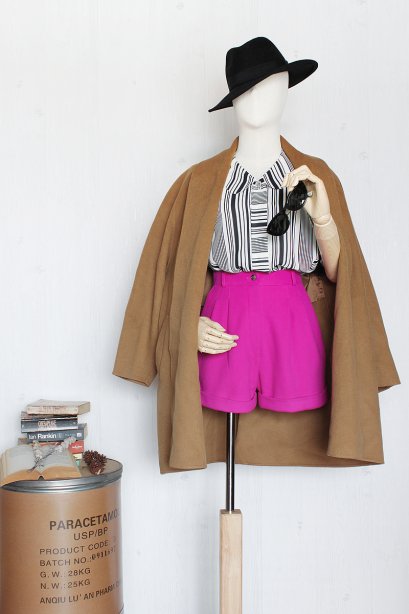 street fashion vintage mix and match