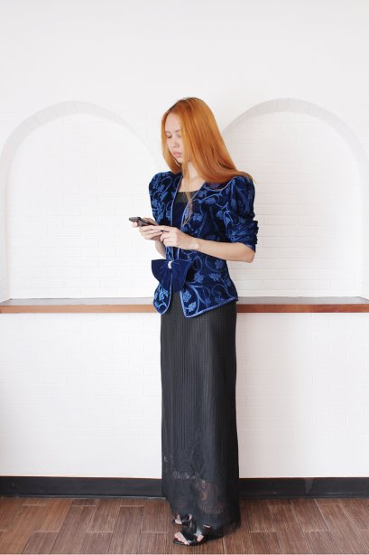 street fashion vintage mix and match