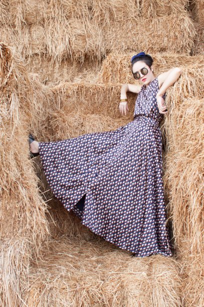 สตรีทแฟชั่น  Perfect Match Little Bird Maxi Skirt by WLS