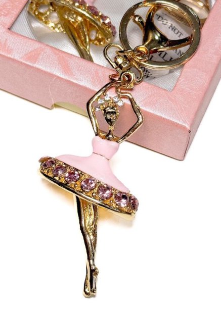 KRDC Mini Ballerina Keyring 15x4x8cm