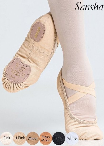 S61d Etoile Canvas Split sole