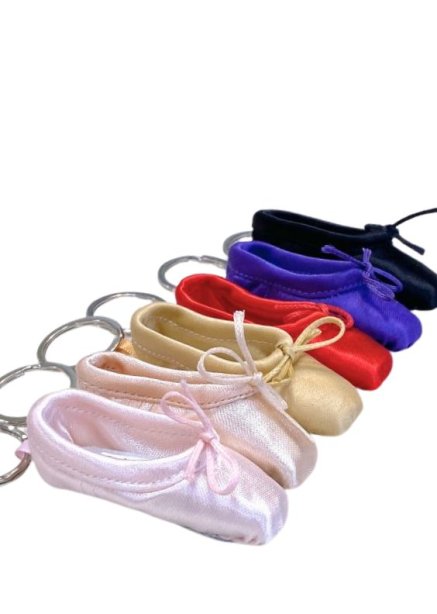 keyring KRPS mini pointe shoes