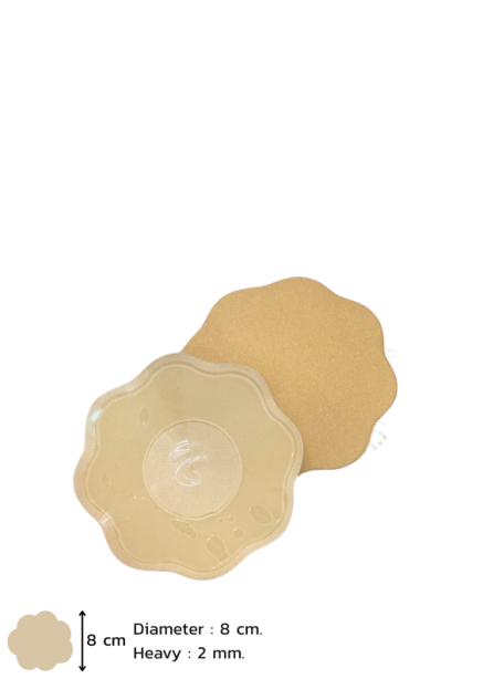 Silicone self-adhesive nipple covers