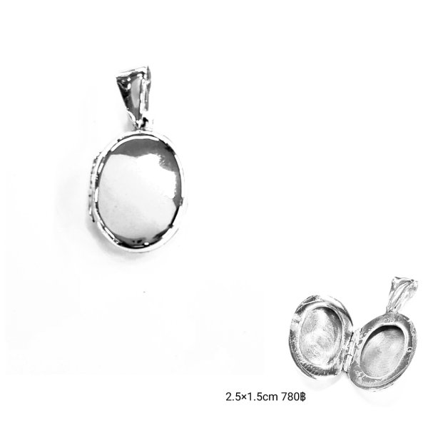 Locket รีใหญ่ ขนาด 2.5x1.5 (ซม.)