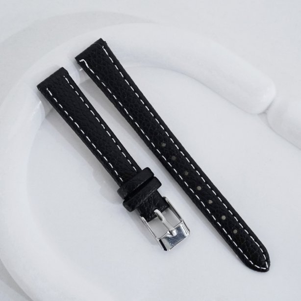 สายหนัง สำหรับนาฬิกาข้อมือ - สีดำ ( 10 MM ) L18001001
