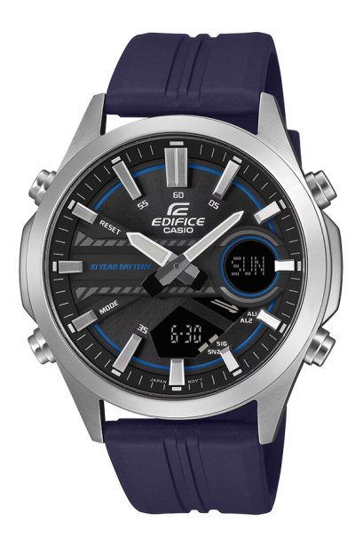 Orologio da uomo Casio Edifice analogico digitale in acciaio inossidabile quadrante nero al quarzo EFV-C120D-1A 200M Orologio da uomo Casio Edifice analogico digitale in acciaio inossidabile quadrante nero al quarzo EFV-C120D-1A 200M