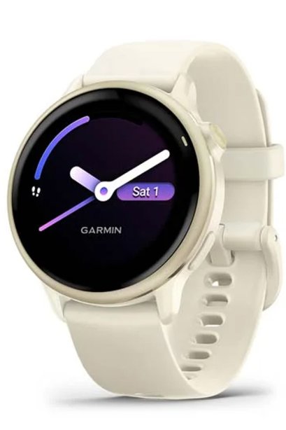 GARMIN VIVOACTIVE 6 LUNAR GOLD WITH BONE BAND