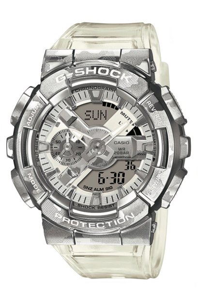 GA-110 กรอบเหล็ก ลายพราง