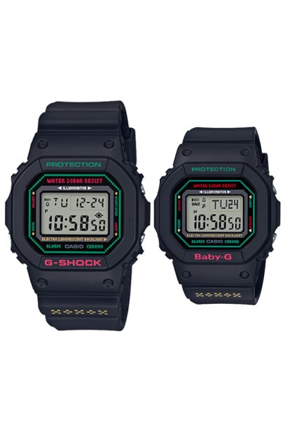 時計 G-SHOCK & BABY-G Lover's collection G Presents Lover's Collection 2017 White and Black Pairs - G
