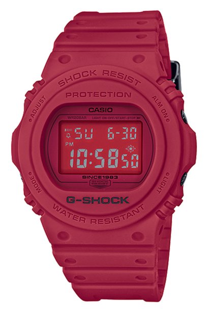 DW-5735C-4 RED OUT LIMITED EDITION (NO TAG)