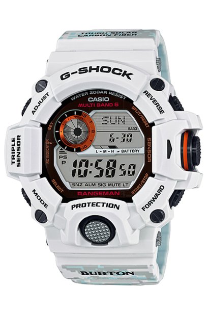 GW-9400BTJ-8 BURTON(ICE GRAY) LIMITED EDITION