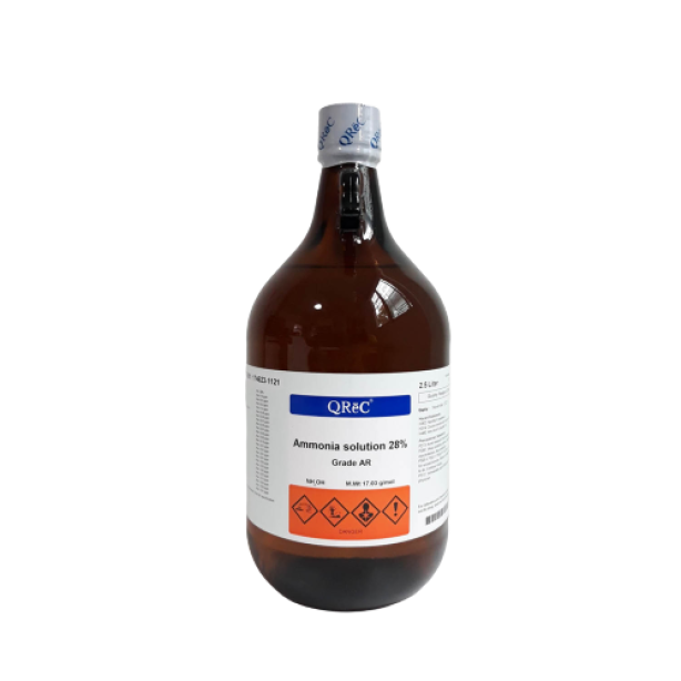 Ammonia Solution 28%, AR Grade 2.5 L.