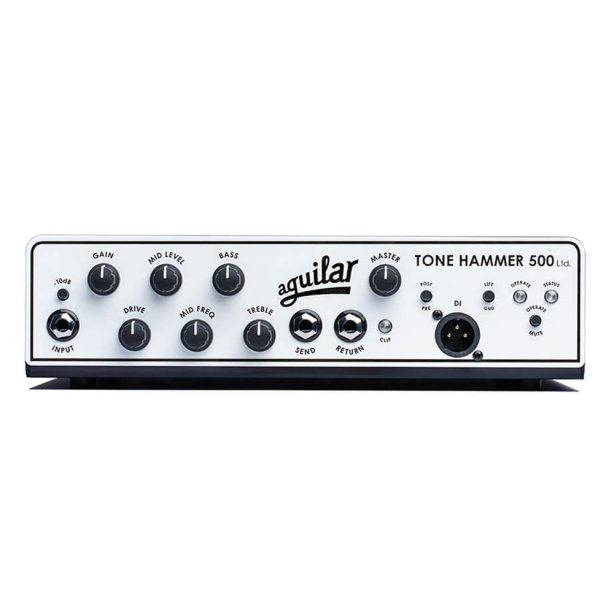 Aguilar Tone Hammer 500-Super Light 500 Watt Amplifier White