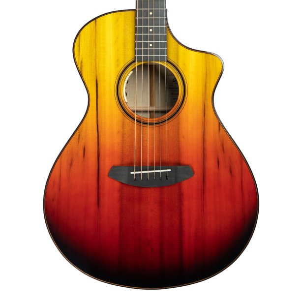 Breedlove Oregon Concert Tequila Sunrise CE LTD Myrtlewood - Myrtlewood