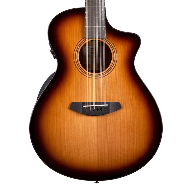 Breedlove Solo Pro Concert Edgeburst 12 String CE Red Cedar-African Mahogany