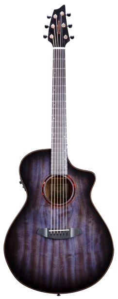 Breedlove Pursuit Exotic S Concert Blackberry CE Myrtlewood-Myrtlewood
