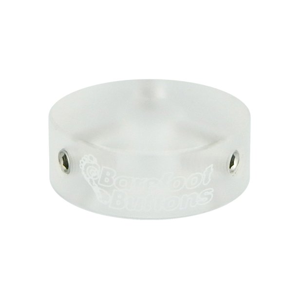 Barefoot Buttons V.2 Standard Acrylic Clear