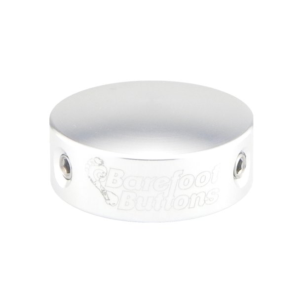 Barefoot Buttons V.1 Big Bore Silver