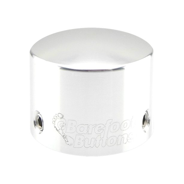 Barefoot Buttons V.1 Tallboy Big Bore Silver