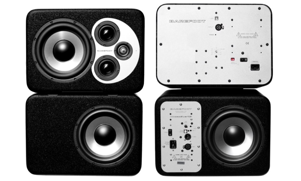 Barefoot Sound MicroStack45 - MicroMain45 + Subwoofers - Pair