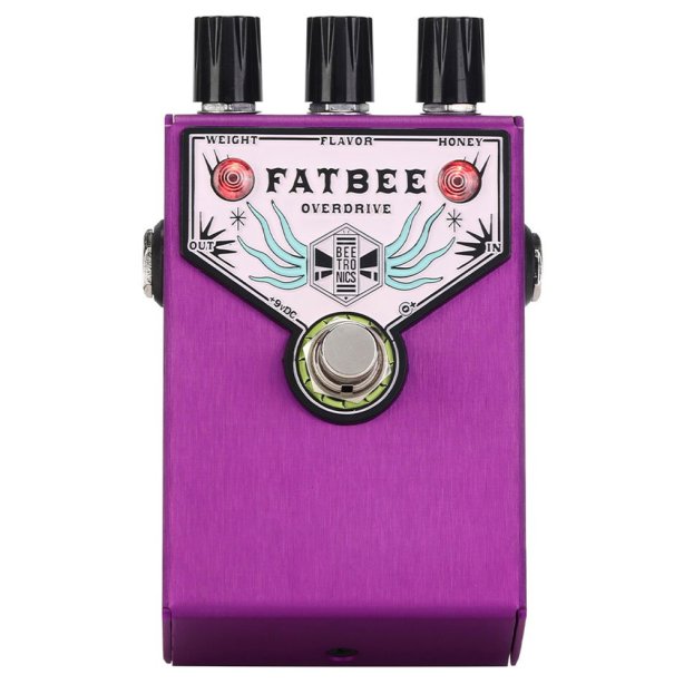 Beetronics FX Fatbee Overdrive Pedal - Limited-edition Bambee