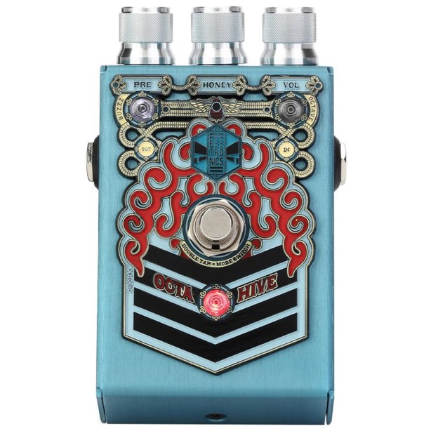 Beetronics FX Octahive v2 High-octave Fuzz Pedal - Limited Edition Babee Blue