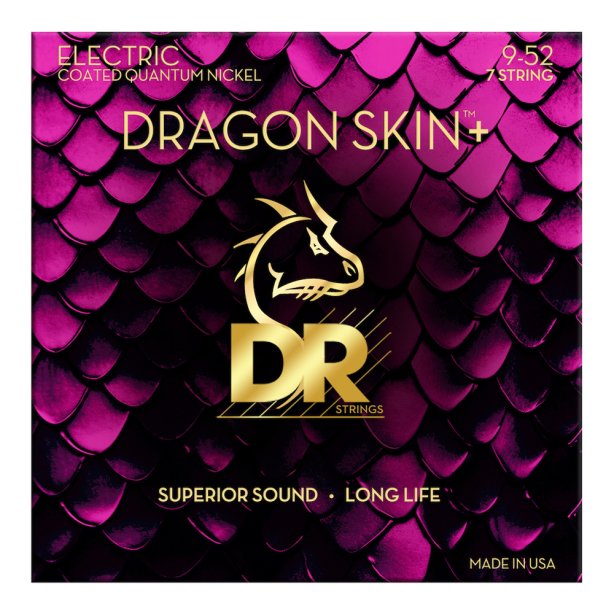 DR Strings Dragon Skin+ Quantum Nickel Coated Electric Guitar Strings
