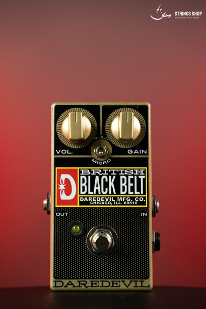 Daredevil British Black Belt - Gold