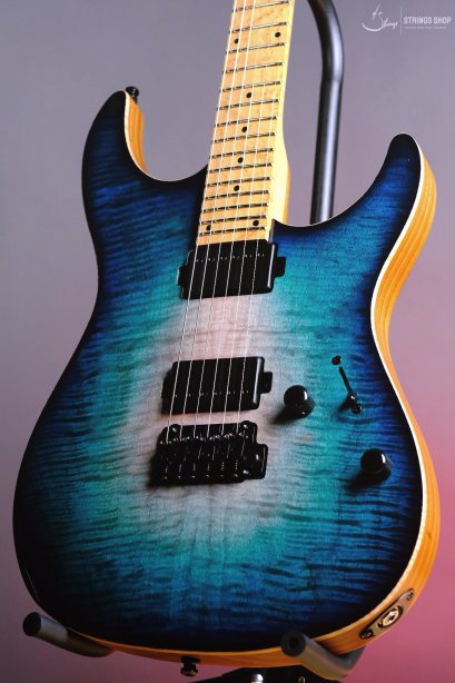 Mayones Aquila Elite V24 S 6 Natural Fade Turquoise Burst Gloss