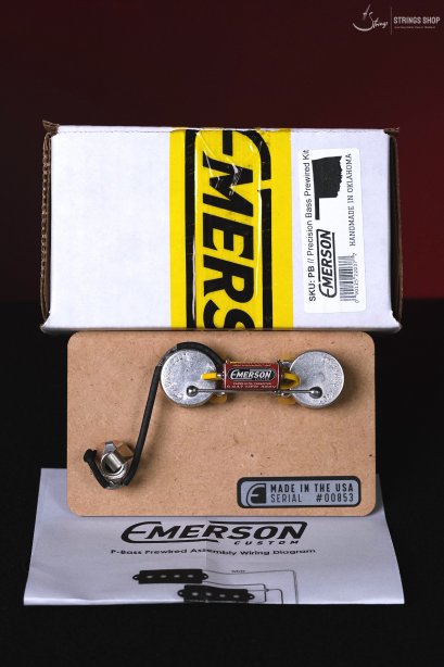 Emerson Custom P-Bass Prewired Kit