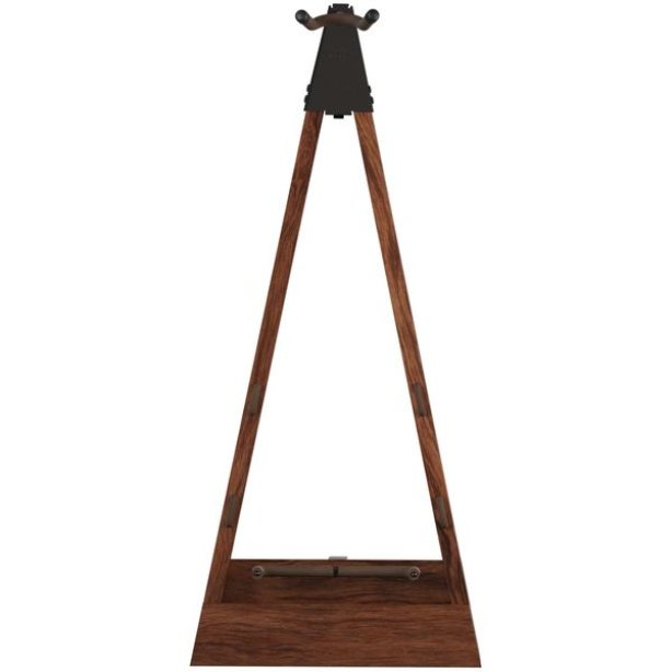 String Swing CC22 - Black Walnut Guitar Hardwood Floor Stand