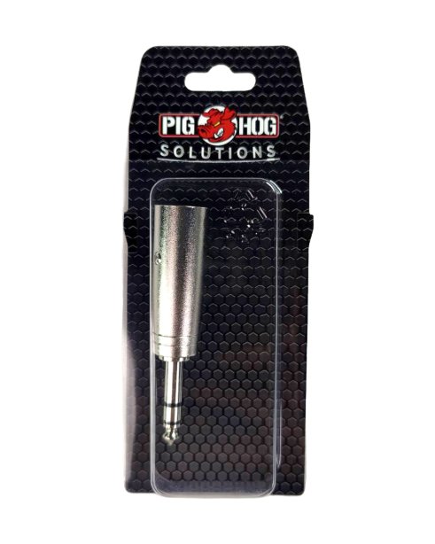 Pig Hog Solutions - XLR(M) - TRS(M) Adapter