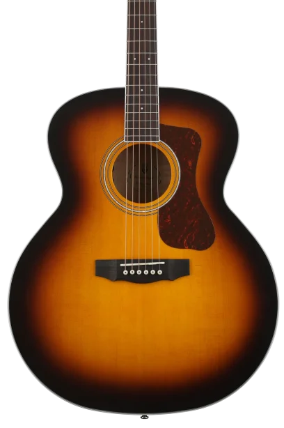 Guild F-250E Deluxe Acoustic-Electric Guitar - Antique Burst